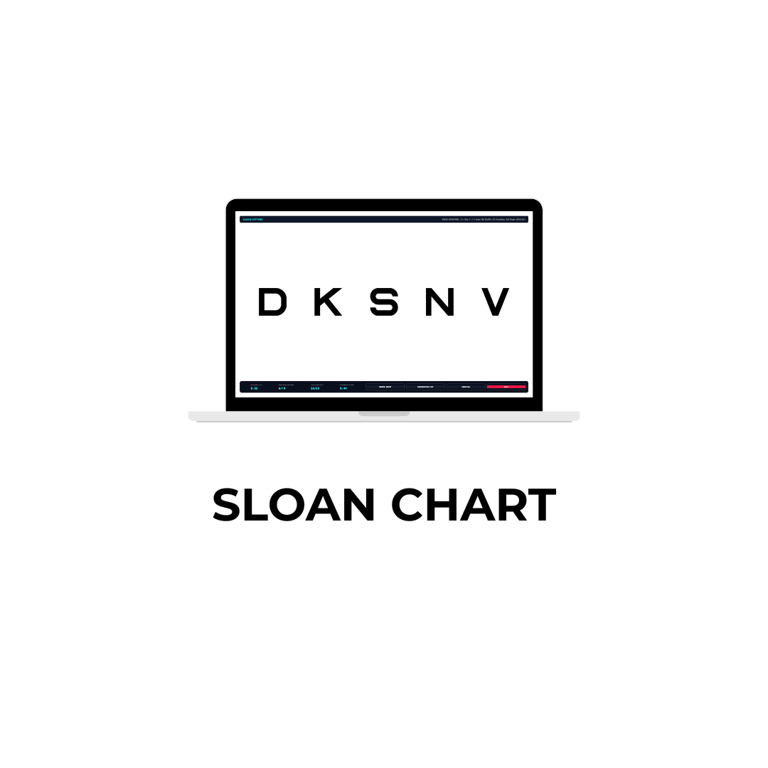 Sloan Letter Chart